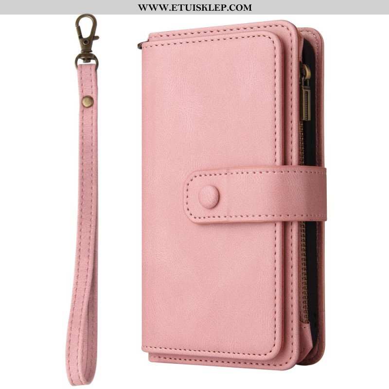 Etui Folio do Sony Xperia 10 IV Wielofunkcyjny Uchwyt Na Karty